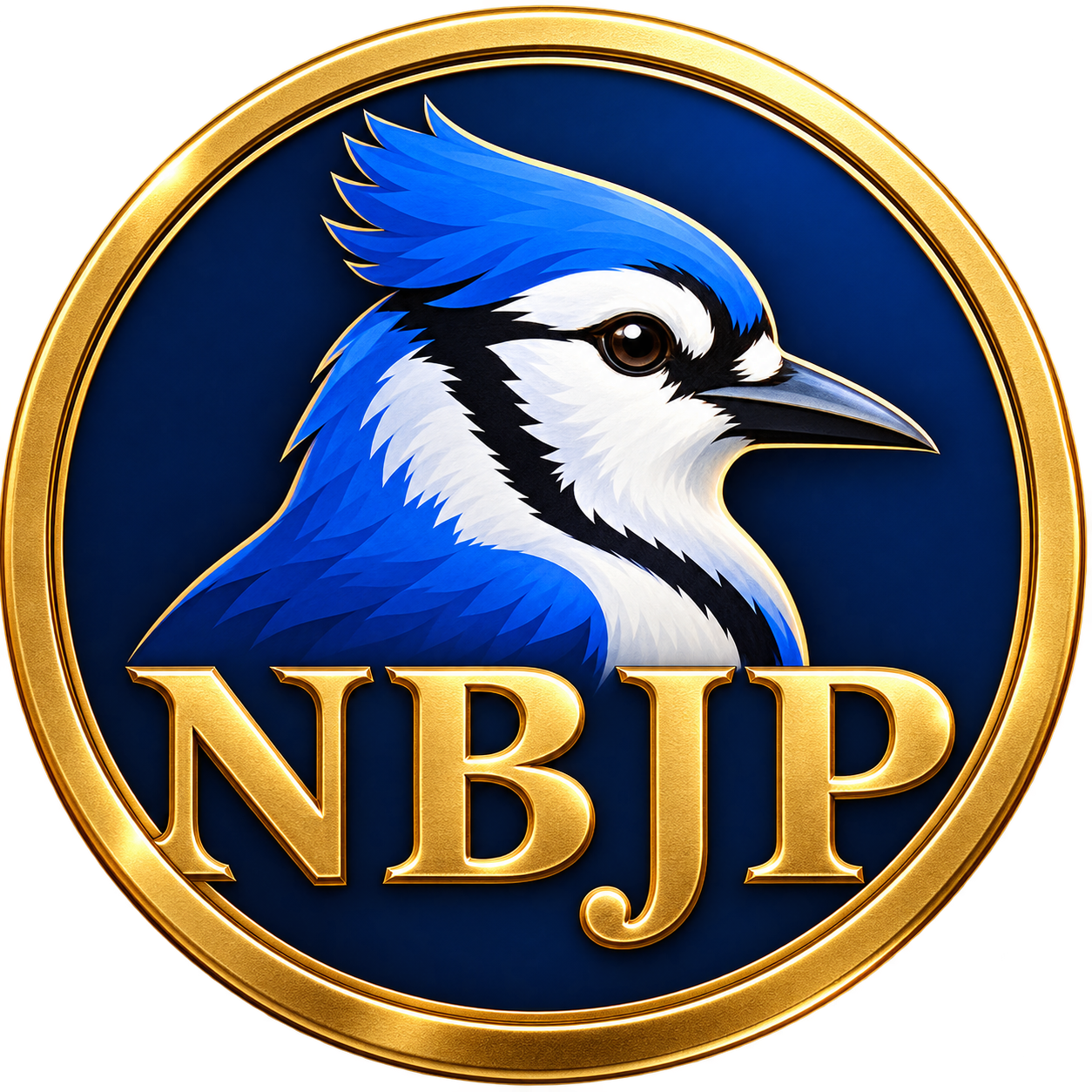 NBJP bluejay coin emblem